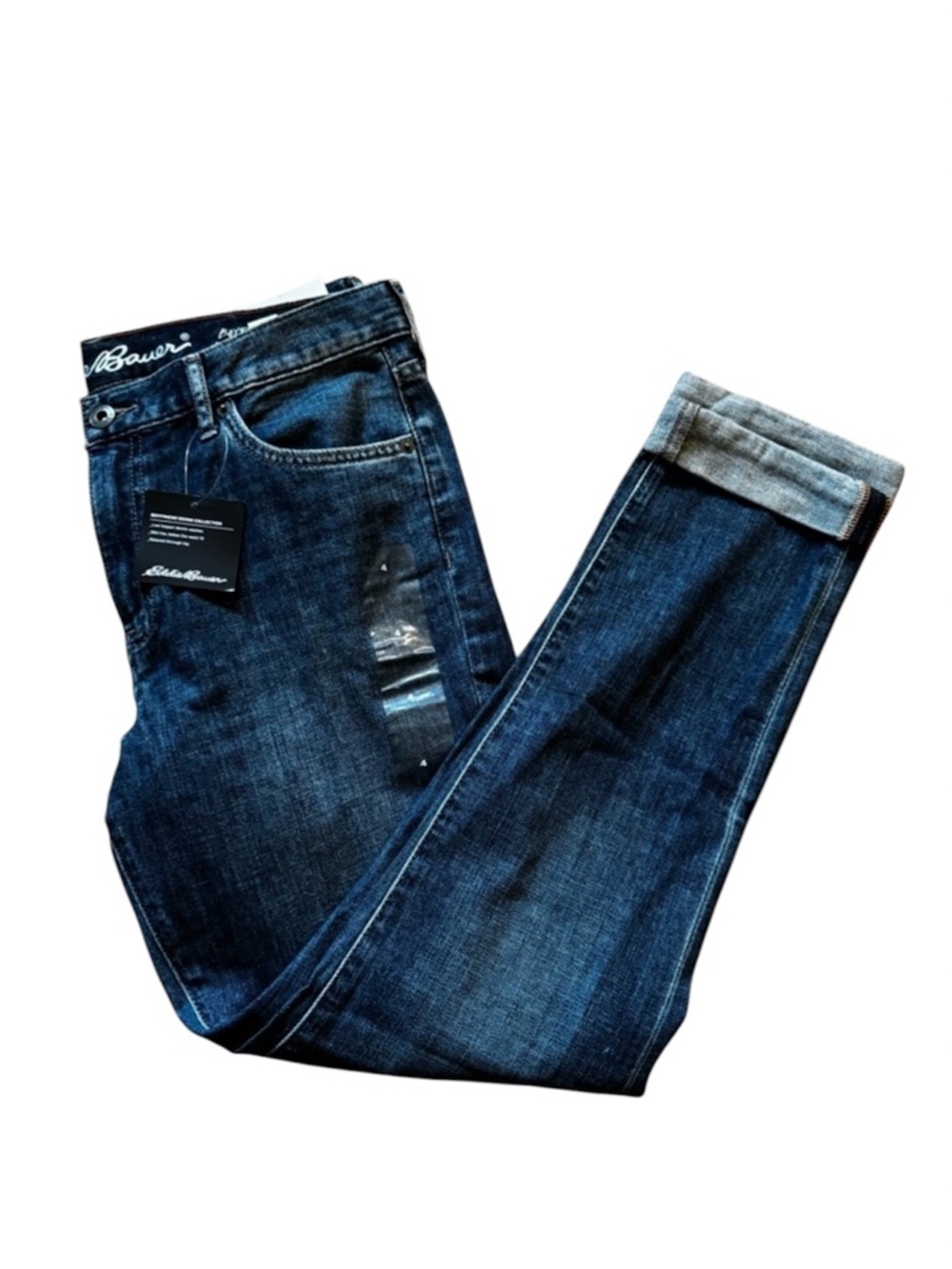 Eddie Bauer Slim Dark Blue Denim Jeans